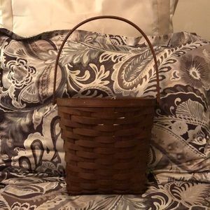 Longaberger Flower / Mail Hanging Basket